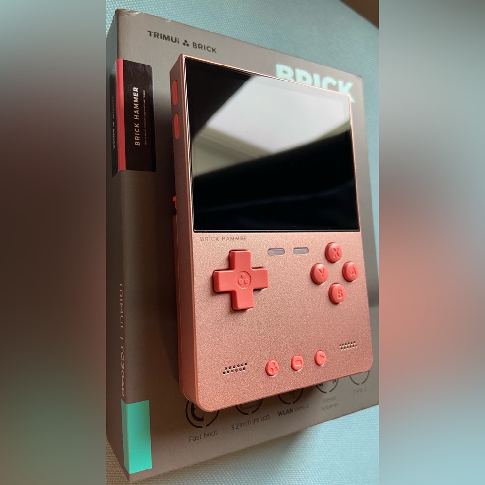 TRIMUI Brick Hammer Handheld Game Console - Pink
